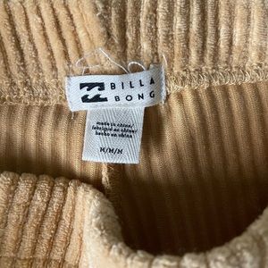 Corduroy flared pants for women